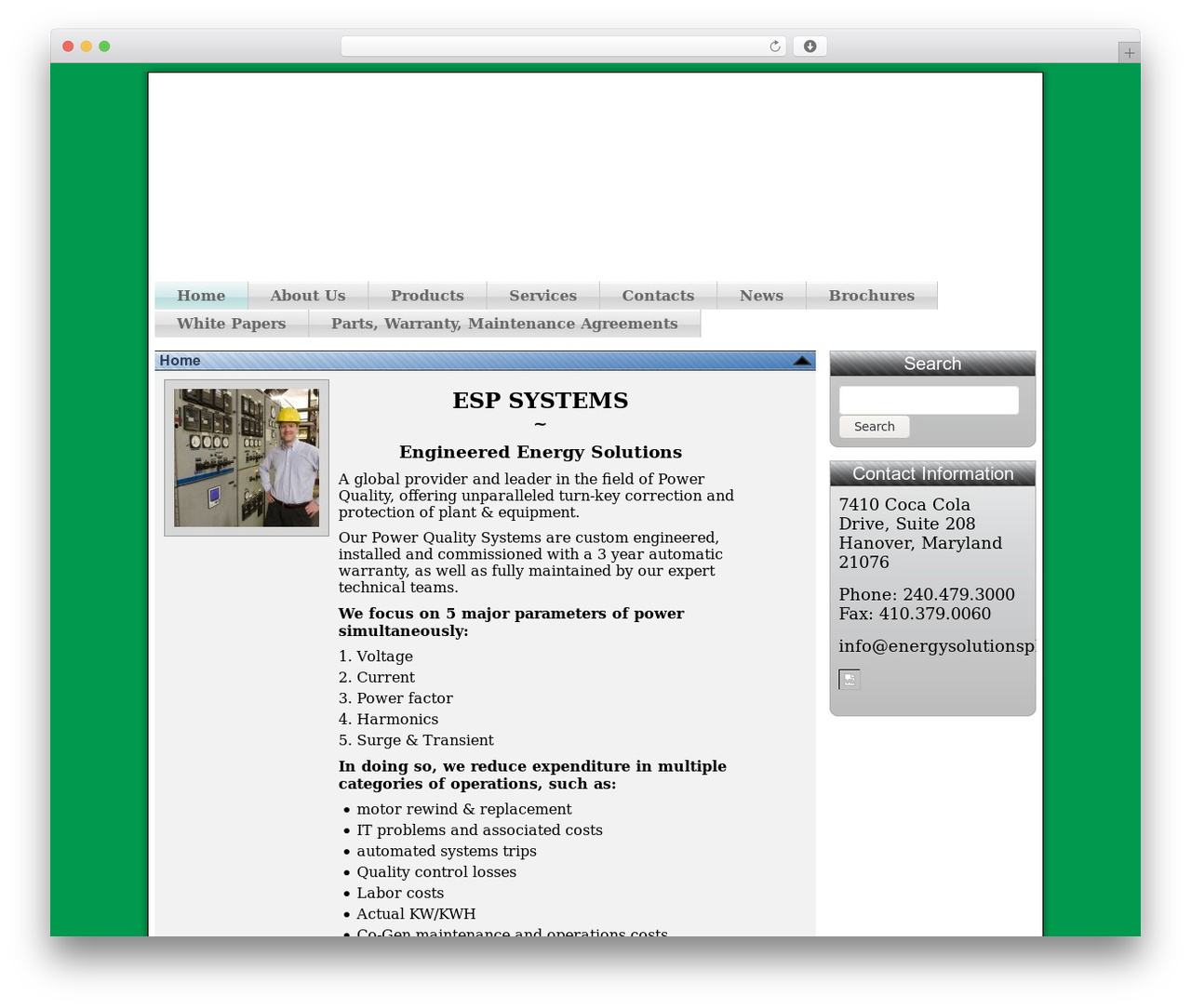 Theme WordPress ESP - esp-systems.net