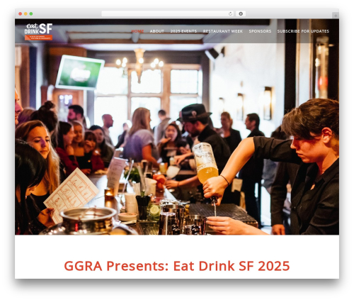 Theme WordPress Opus - eatdrink-sf.com