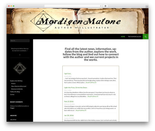 Theme WordPress Sequel - mordigenmalone.com Theme WordPress Sequel - mordigenmalone.com