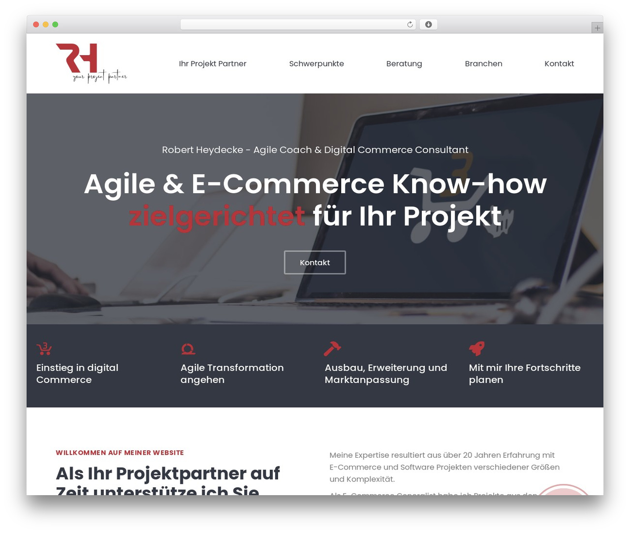 The7 WordPress theme - heydecke.org