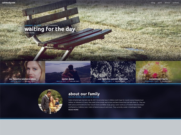 Theme WordPress Calvin 2018 by Calvin Culy