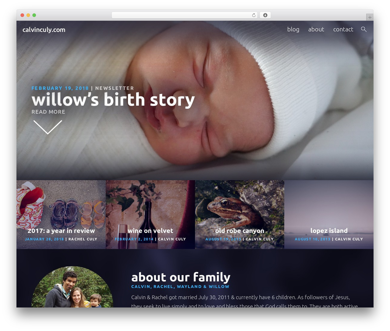 Theme WordPress Calvin 2018 - calvinculy.com Theme WordPress Calvin 2018 - calvinculy.com