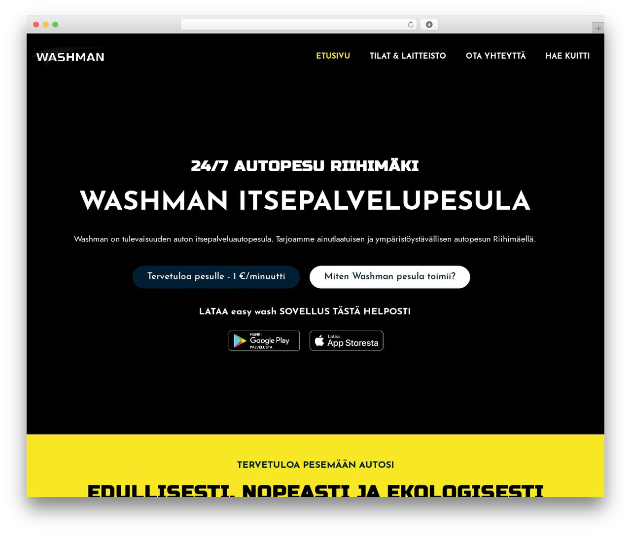 Theme WordPress Hello Elementor - washman.fi Theme WordPress Hello Elementor - washman.fi