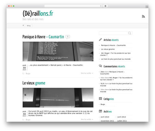 Highslide WordPress plugin - deraillons.fr