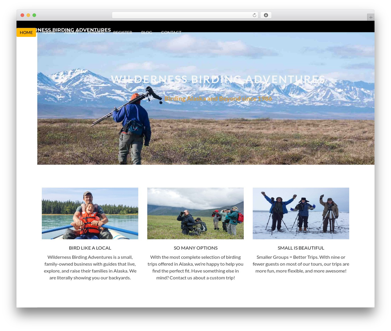 Total WordPress website theme - wildernessbirding.com Total WordPress website theme - wildernessbirding.com