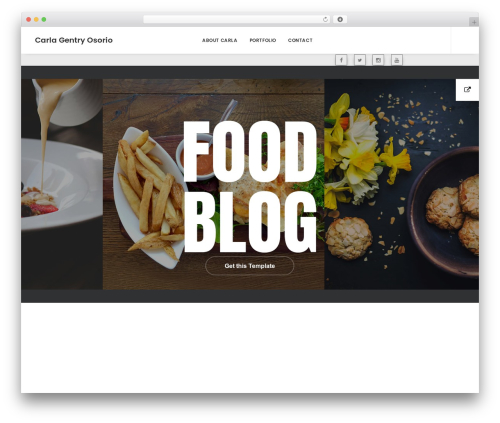 Uncode best WordPress theme - carlagentryosorio.com
