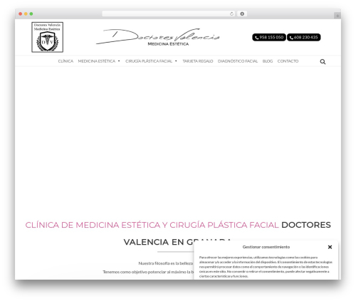 WordPress theme Beaver Builder Theme - www.medicinaesteticadoctoresvalencia.es