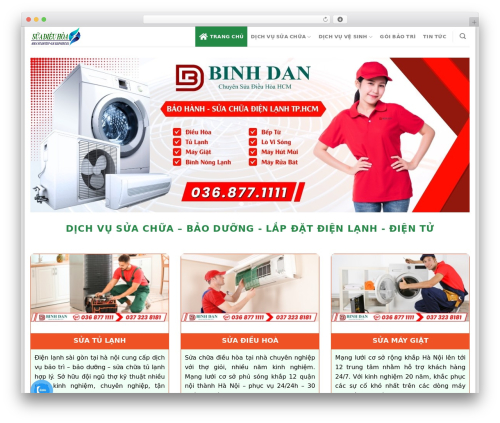 WordPress theme Demo - suadieuhoahcm.com