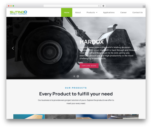 WordPress theme Hello Elementor - sutindoproject.com