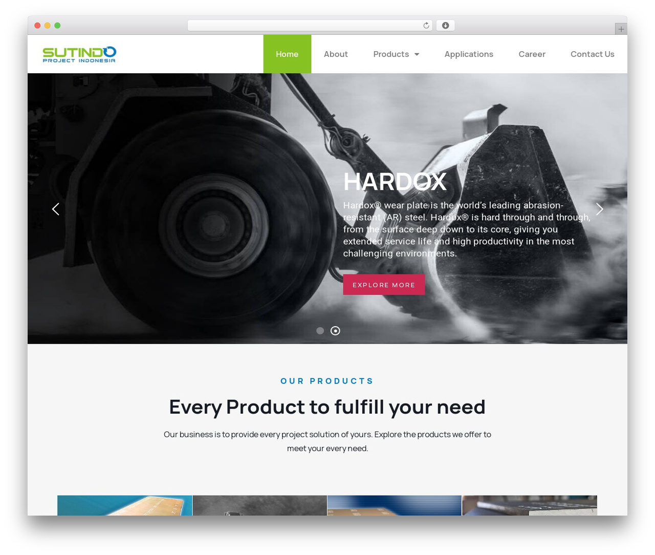 WordPress theme Hello Elementor - sutindoproject.com