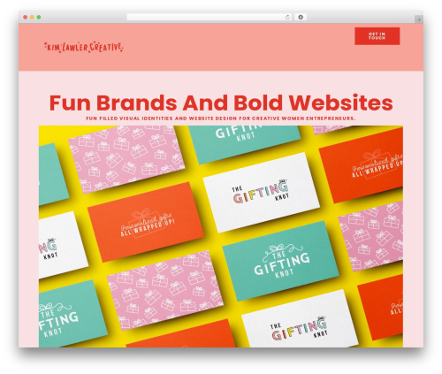 WordPress theme Hello Elementor - kimlawlercreative.com