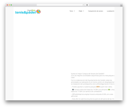 WordPress theme NewEra - caralociotenispadel.com