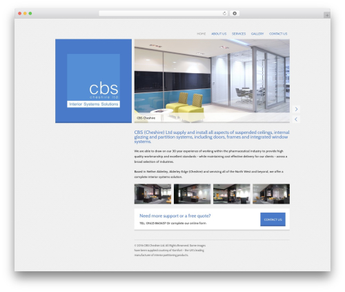WordPress theme OneStudio - cbscheshire.co.uk