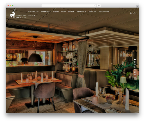 WordPress theme Osteria - landgasthof-hirschen.ch