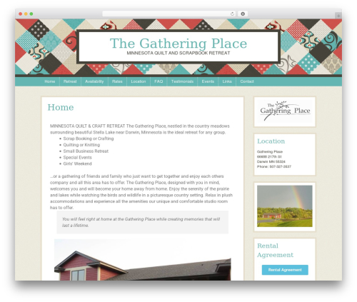 WordPress theme Patchwork - gatheringplacemn.com