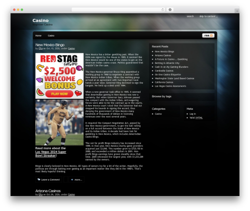 WordPress theme Pixel - casinodiamonds.com