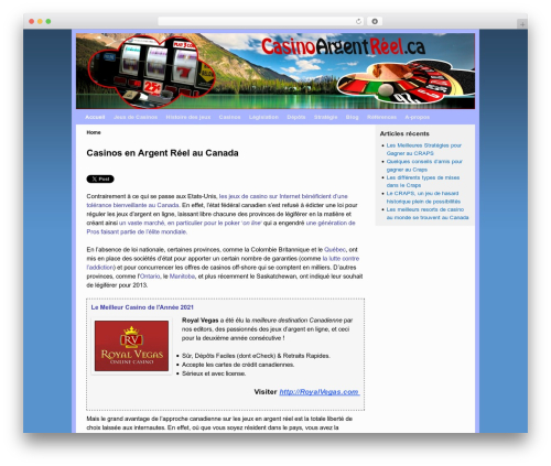 Custom ads WordPress plugin - casinoargentreel.ca