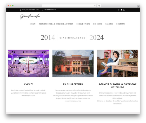 WordPress website theme Kloe - giadimoda.com