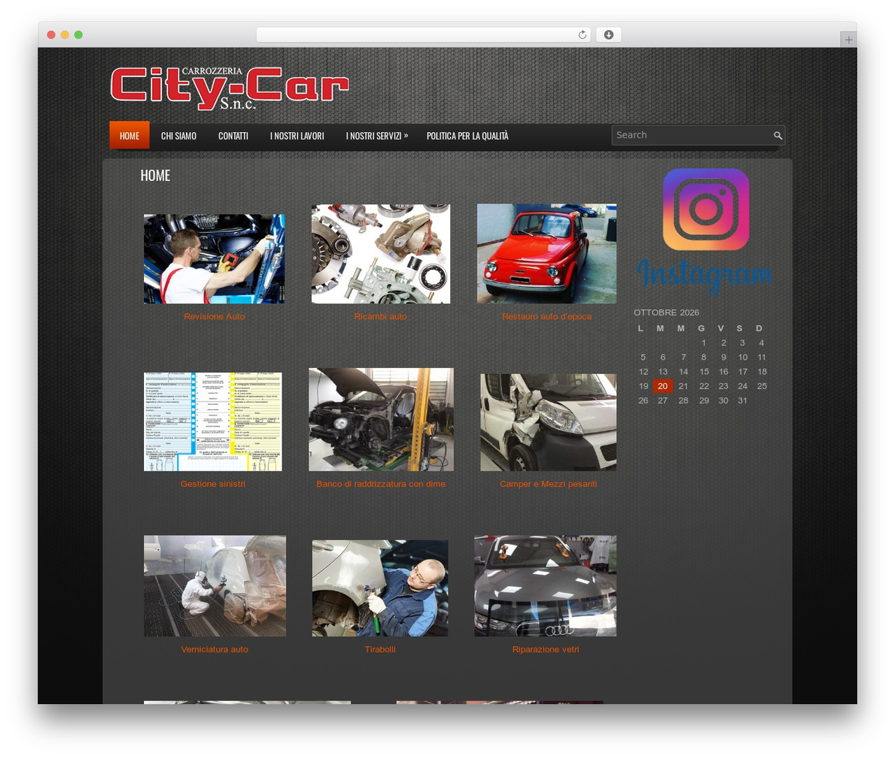 WordPress website theme ProSUV - carrozzeriacitycar.com WordPress website theme ProSUV - carrozzeriacitycar.com