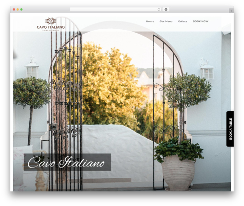 WordPress website theme Sage - cavoitalianorhodes.com