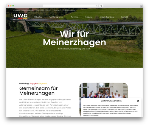 WP theme Valiance - uwg-meinerzhagen.de