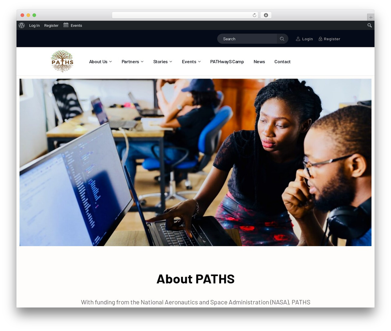 WP theme JoinUp - pathspartners.org
