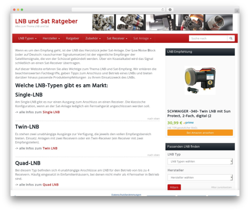 Affiliatetheme amazon WordPress plugin - lnb-test.de