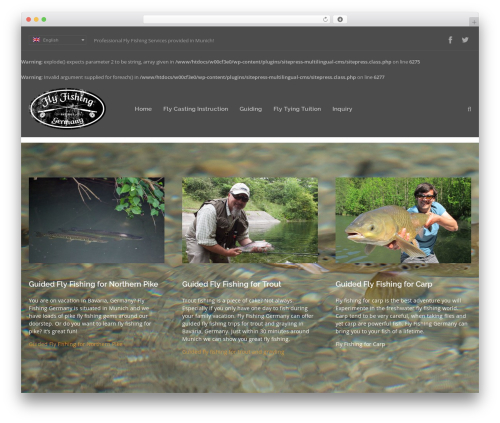 Olevmedia portfolio WordPress plugin - en.flyfishinggermany.com