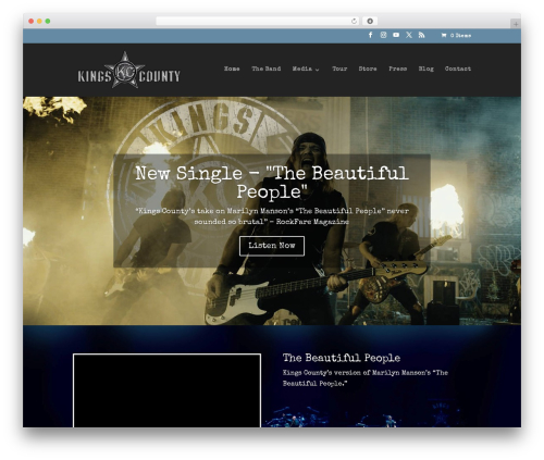 Divi WordPress theme - kingscountyofficial.com