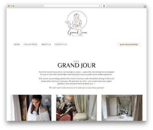Hello Elementor best wedding WordPress theme - grandjour.co.uk