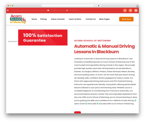 lsicool top WordPress theme - acornschoolofmotoring.co.uk