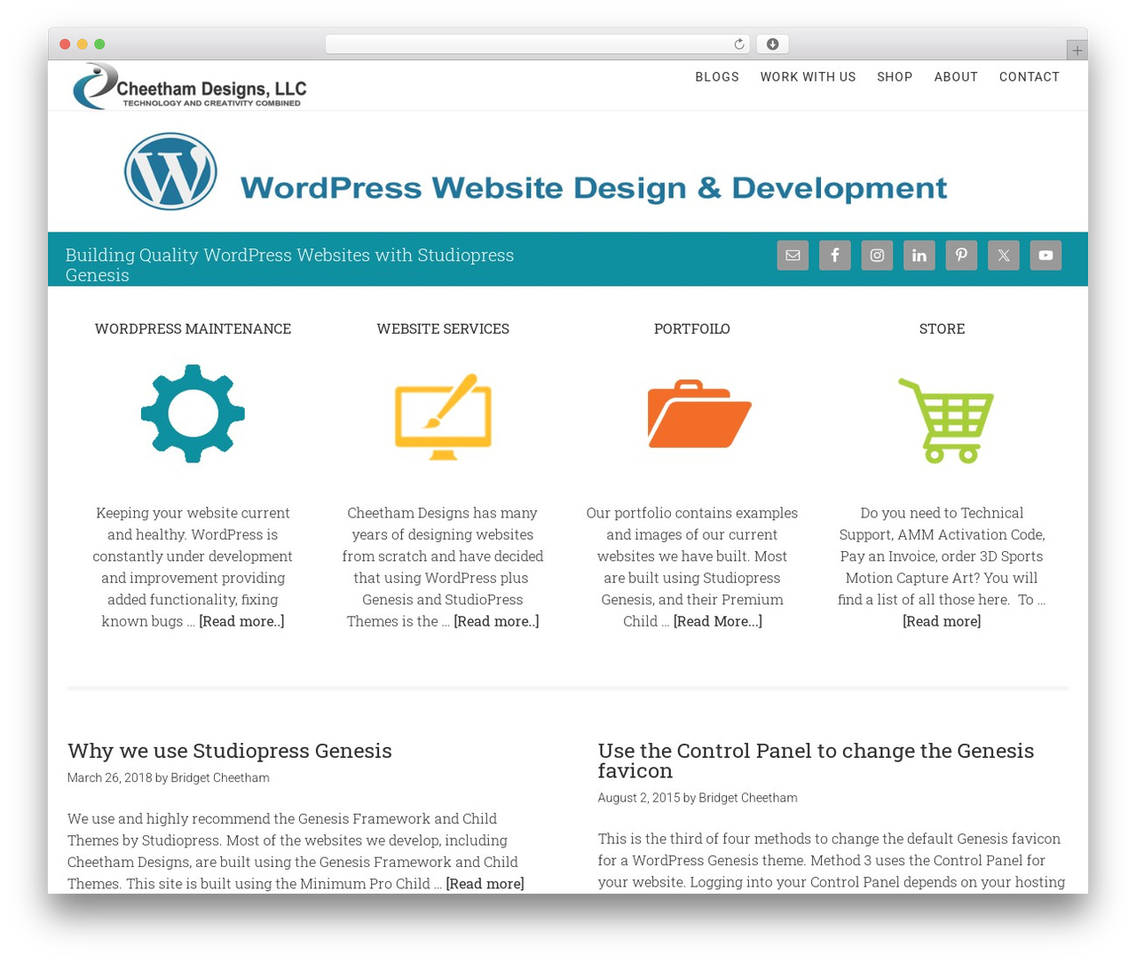 Minimum Pro Theme WordPress theme - cheethamdesigns.com