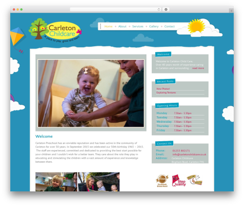 Pulp WordPress WordPress theme - carletonchildcare.co.uk