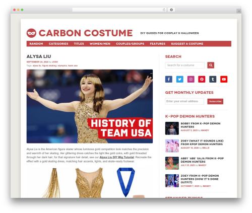 Zilla shortcodes WordPress plugin - carboncostume.com