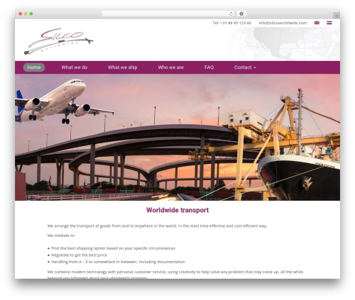 Theme WordPress Divi - silcoworldwide.com