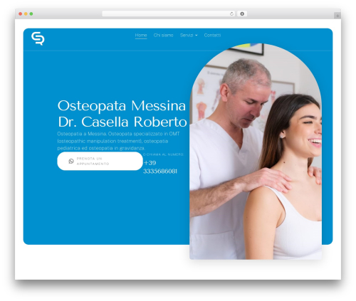 Theme WordPress PhysioZen - casellaosteopata.com