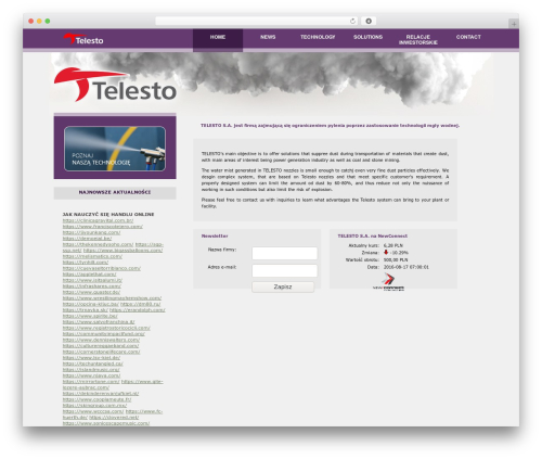 WordPress Classic WordPress theme - en.telestosa.pl