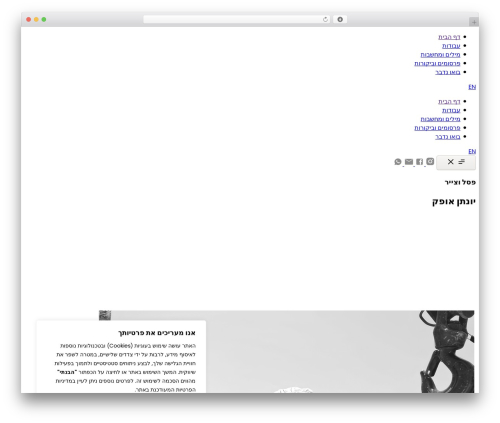 WordPress theme Accent - jonathanofek.com