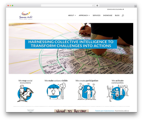 WordPress theme Divi - europe.somosmas.org