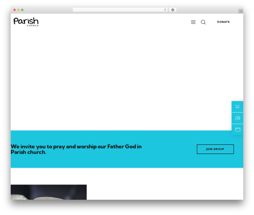 WordPress theme Parish - parish.themerex.net