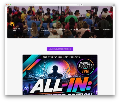 WordPress website theme Float - empowermentwordchurch.com