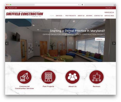 Beacon Theme best WordPress theme - sheffieldconstruction.com