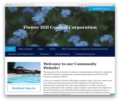 Frontsteps - Trouvaille theme WordPress - flowerhill.org