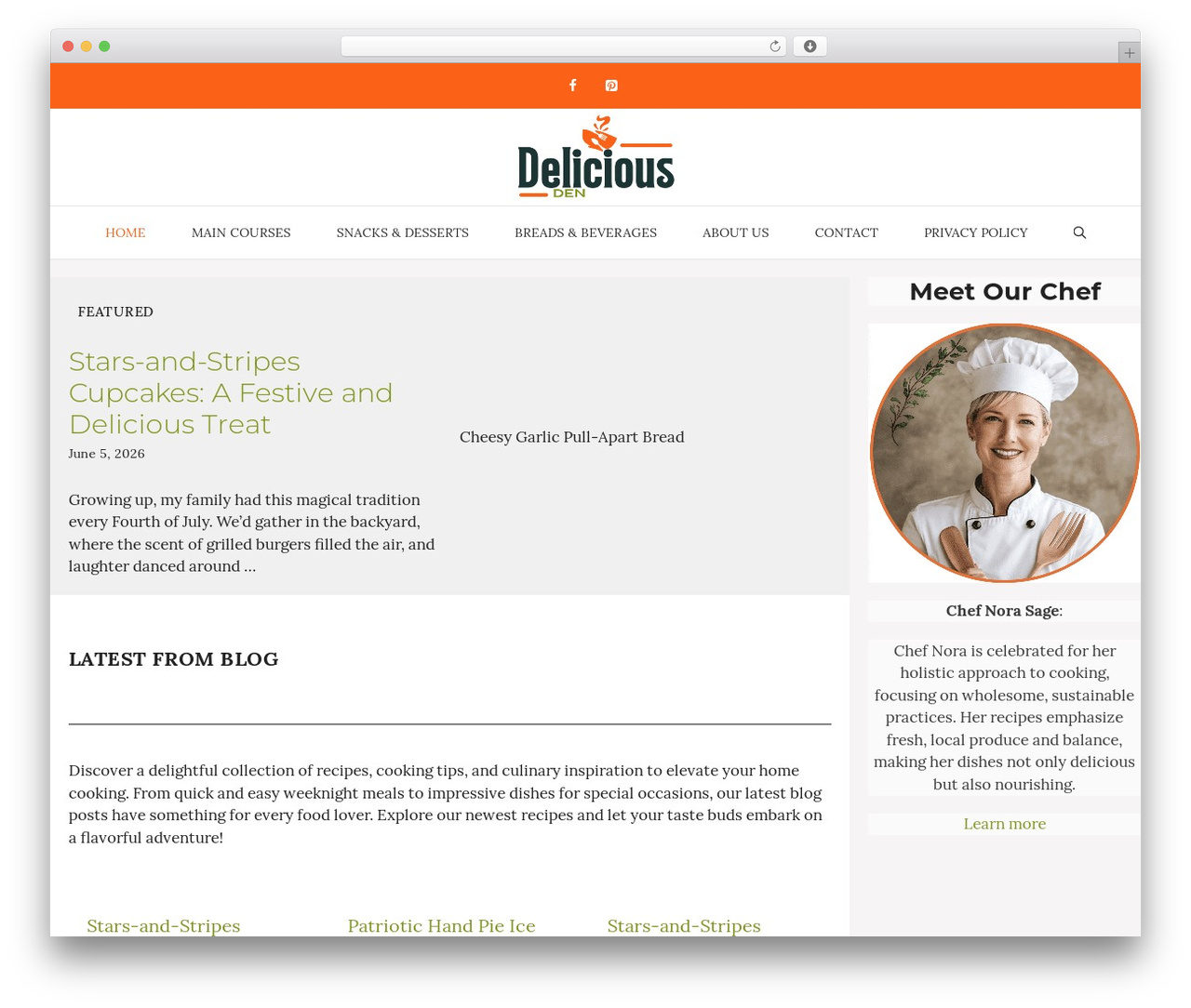 GeneratePress WordPress theme - deliciousden.com GeneratePress WordPress theme - deliciousden.com