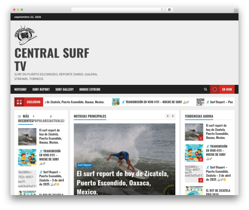 MoreNews free WP theme - centralsurf.tv