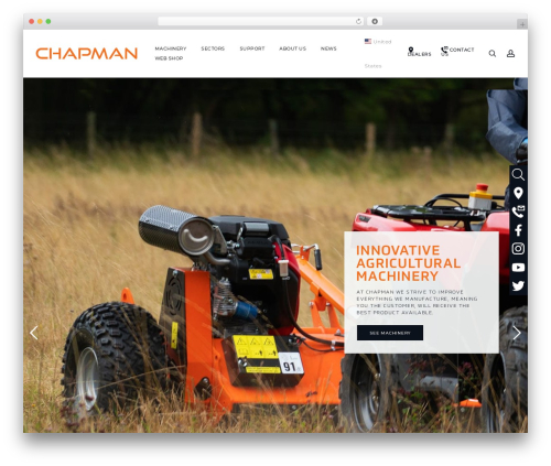 solve theme WordPress - chapmanmachinery.com