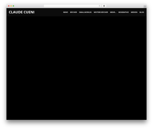 Theme WordPress Elevate - cueni.ch