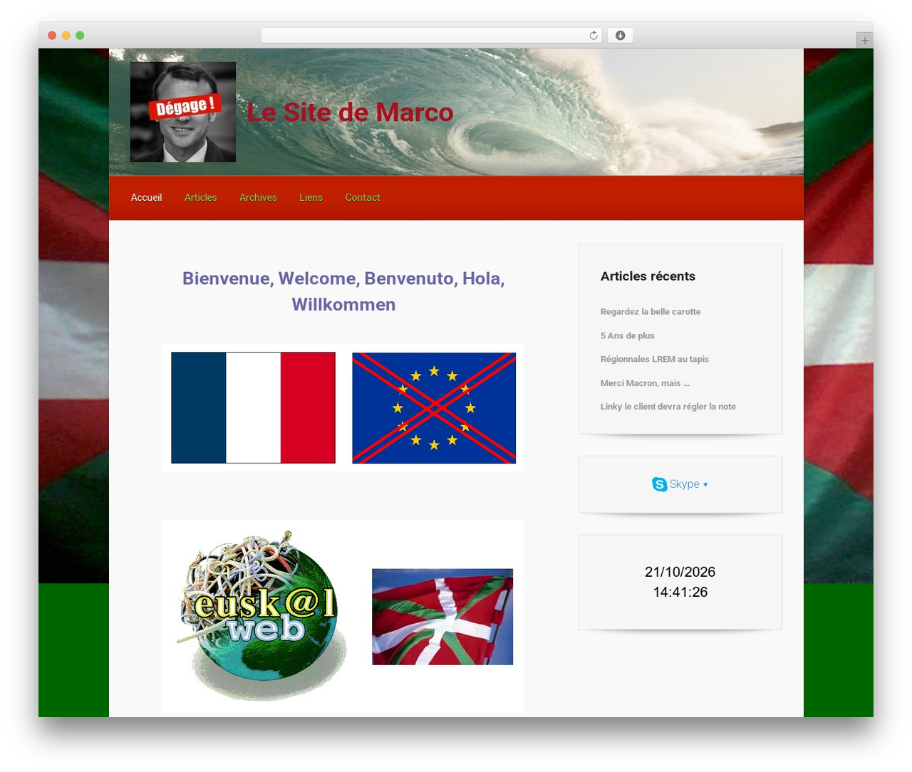 Theme WordPress evolve - chebaut.fr