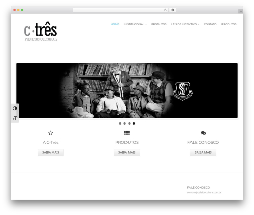 Theme WordPress Verbo - caleidocultura.com.br