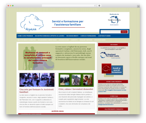 ThunderBolt WordPress website theme - equalaspasia.it